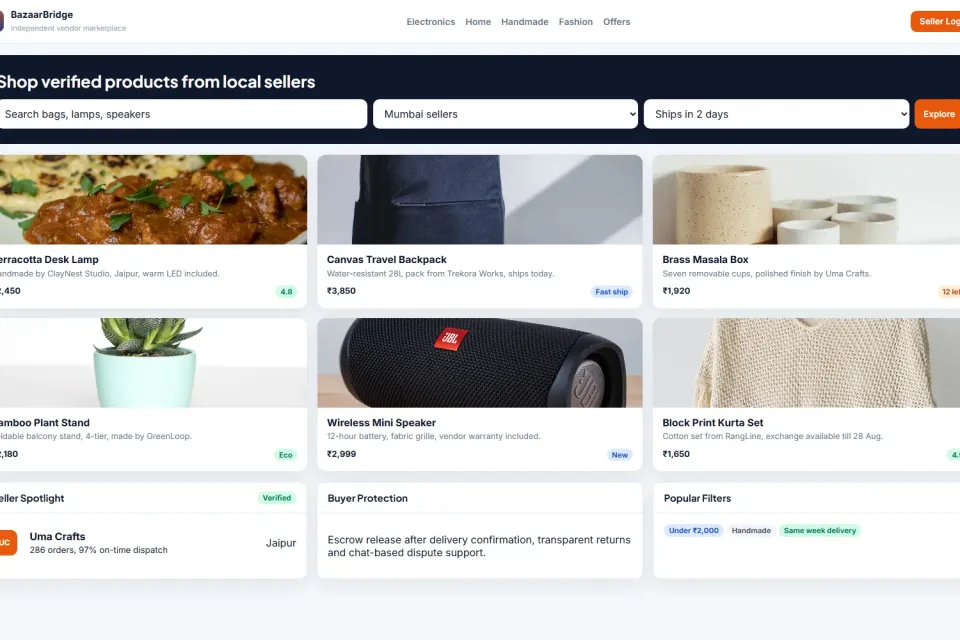 Vendor Marketplace Platform preview